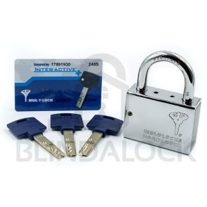 Candado Mul-t-Lock Serie C NIQUEL (Interactive+)
