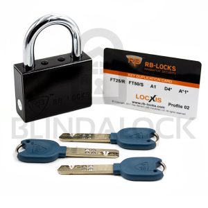 Candado RB LOCKS PL10 (Arco REMOVIBLE)