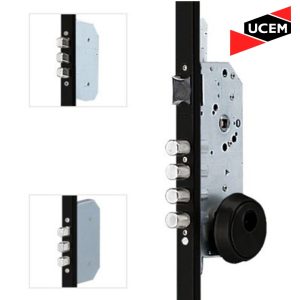 kit Cerradura de 3 puntos UCEM 1380 (Negro)